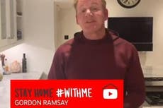 Gordon Ramsay branded ‘hypocrite’ for promoting ‘stay at home’ message