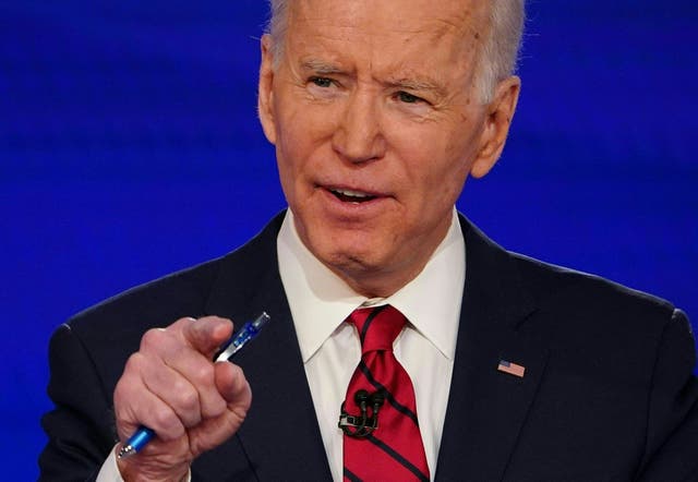 A Biden adviser said that the campaign was talking to activists and that Mr Biden considered their views important