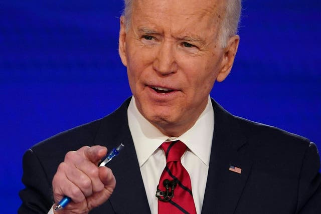 A Biden adviser said that the campaign was talking to activists and that Mr Biden considered their views important