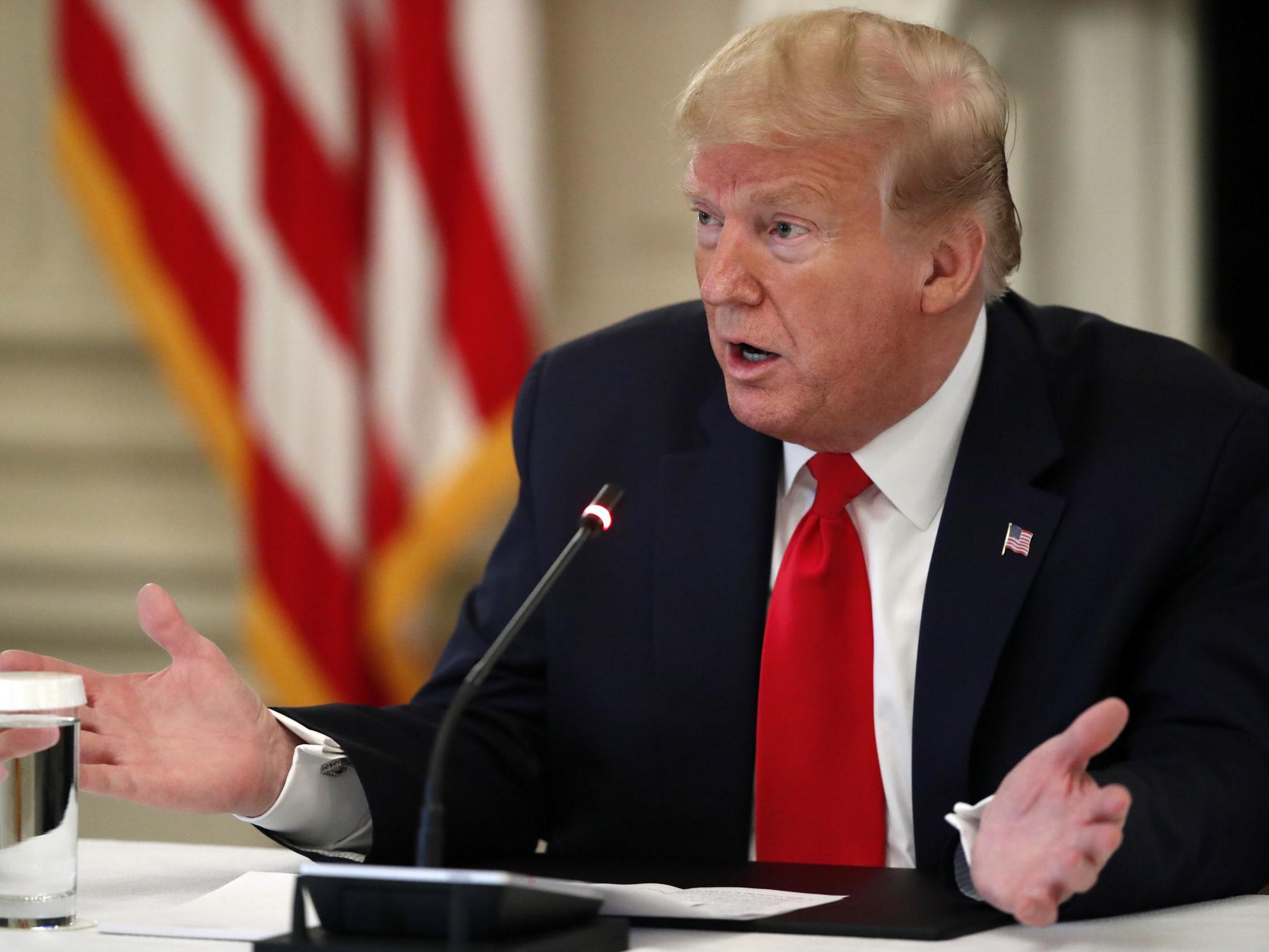 Majority of Americans disapprove of Donald Trump's handling of the coronavirus pandemic and think schools should stay shut