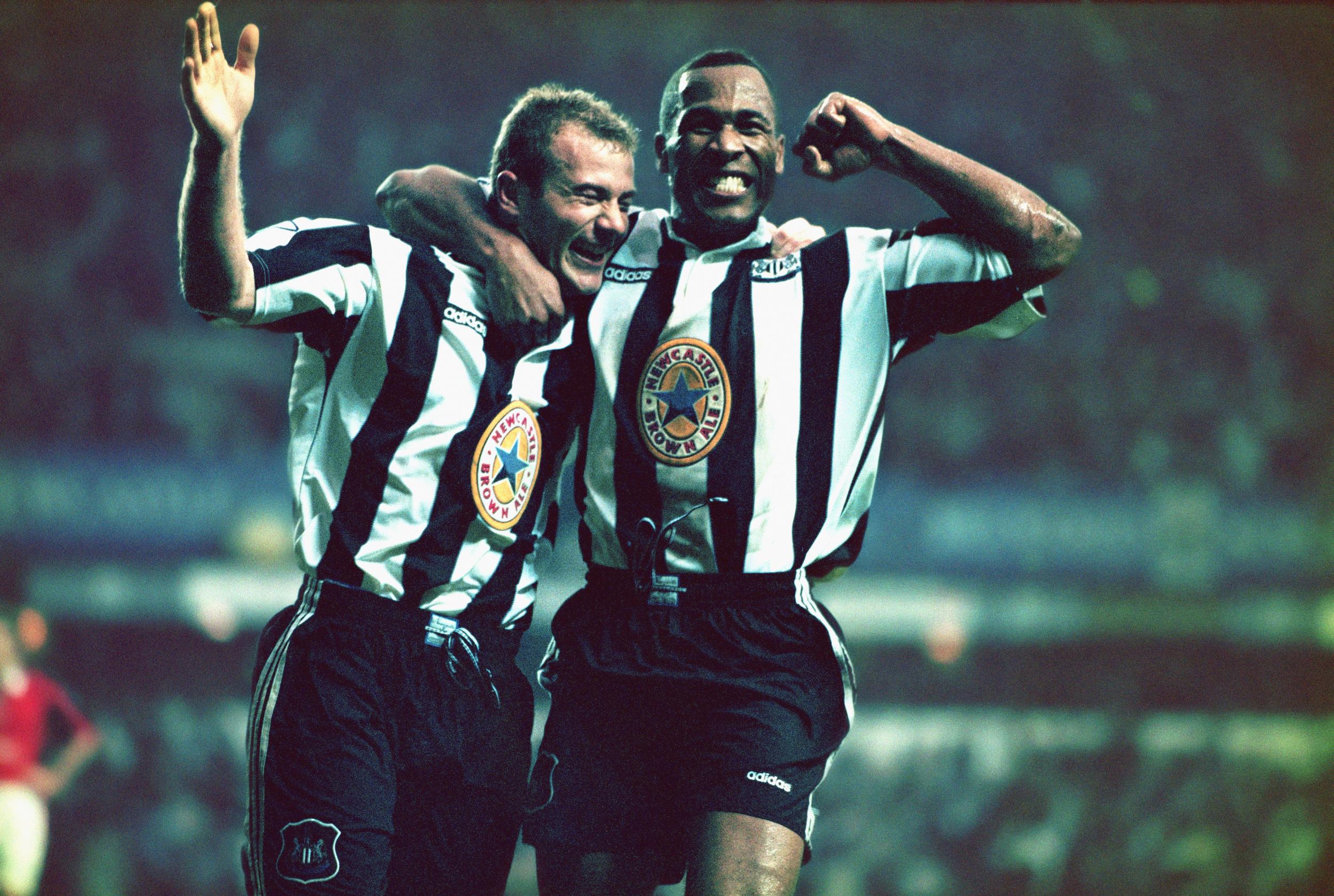 Shearer and Ferdinand were paired together