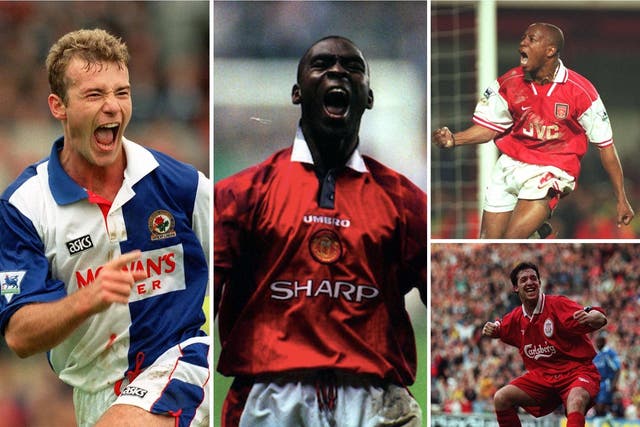 The early years of the Premier League saw some of the competition's greatest strikers