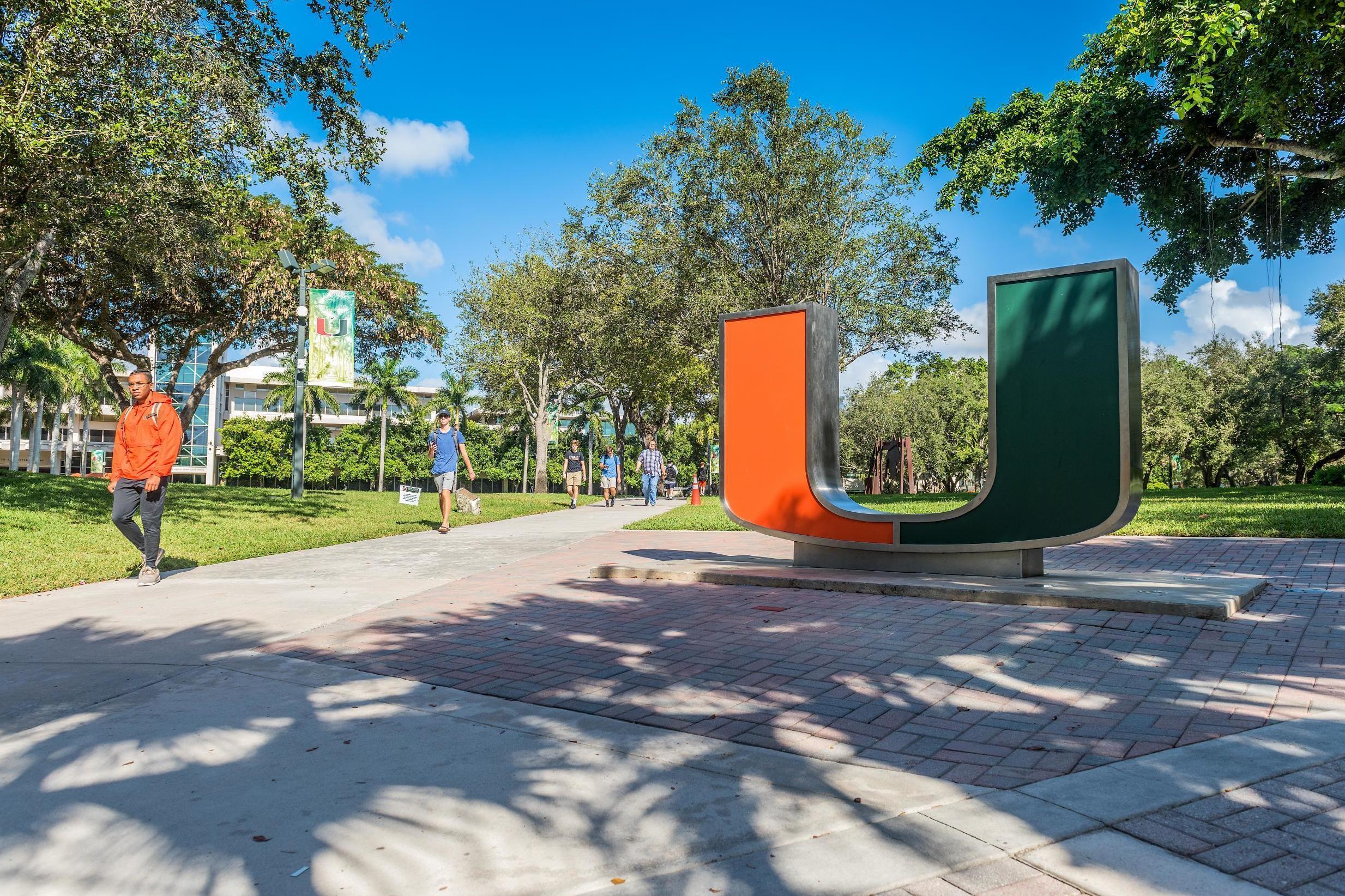 University of Miami professor resigns after students see &apos;busty college girl&apos; bookmark during Zoom call thumbnail