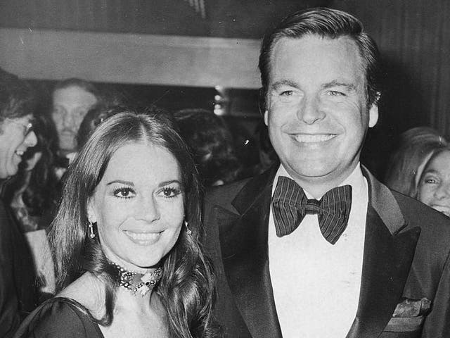 Natalie Wood and husband Robert Wagner at a 1972 film premiere