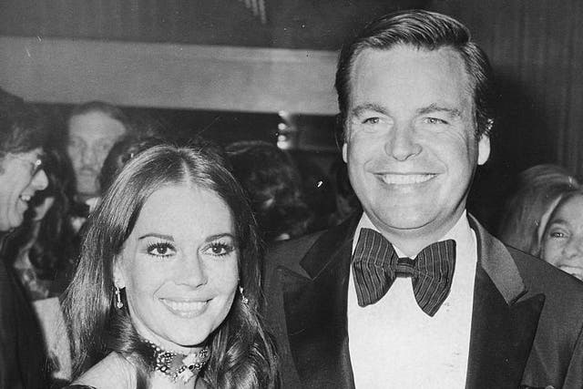 Natalie Wood and husband Robert Wagner at a 1972 film premiere