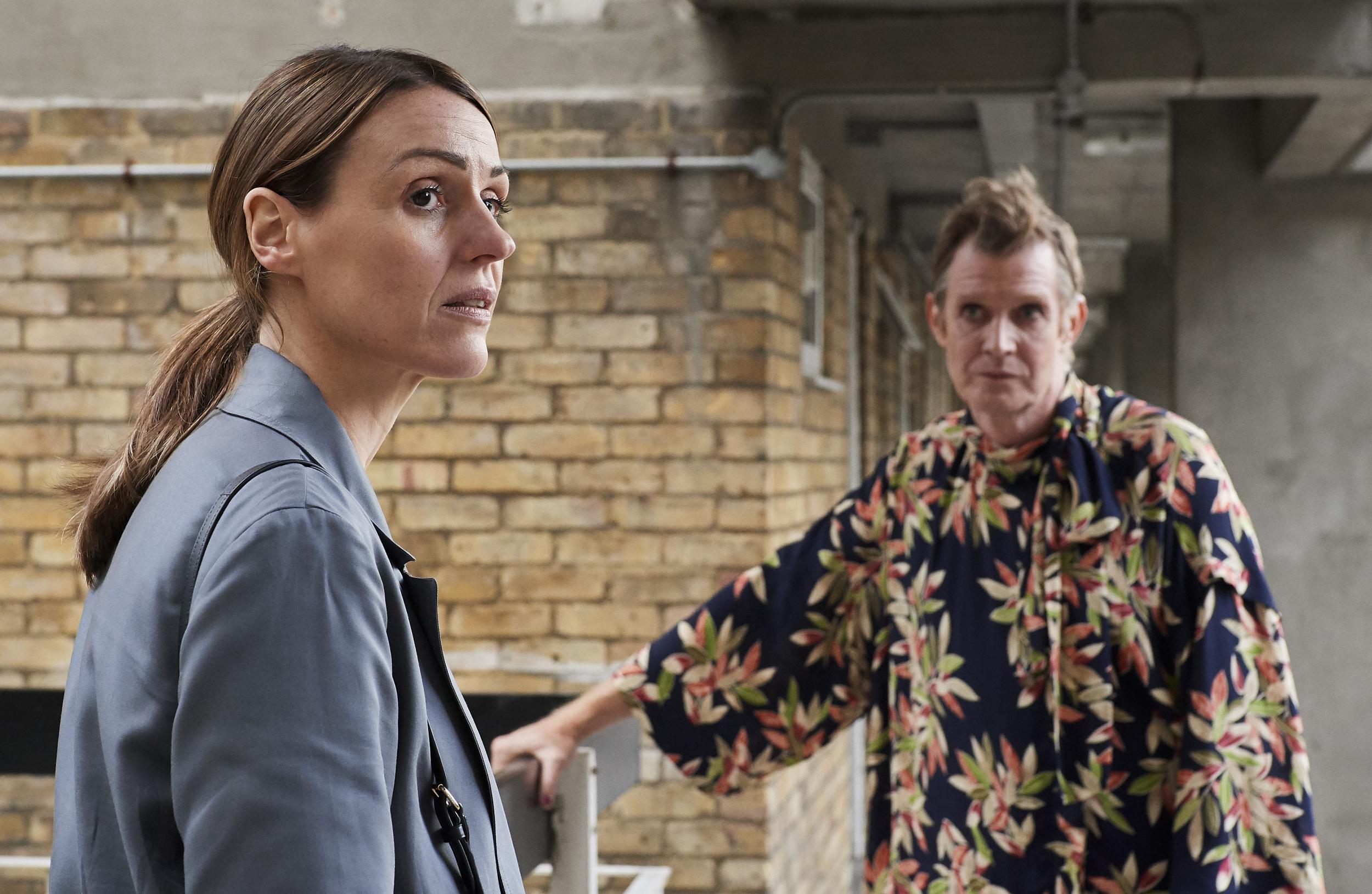 Grief-stricken: Suranne Jones and Jason Flemyng in ‘Save Me Too’