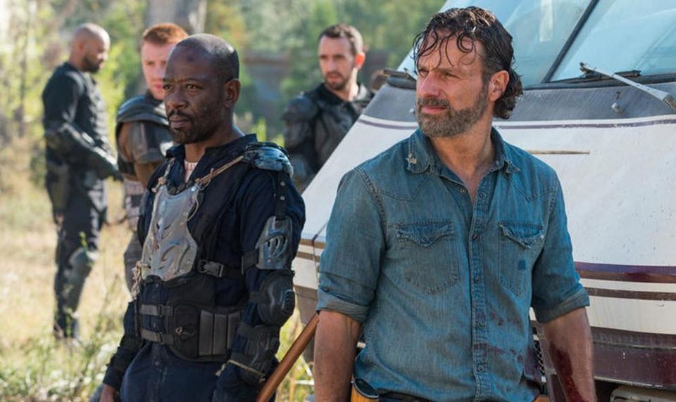 Zombie land: James and Andrew Lincoln in ‘The Walking Dead’