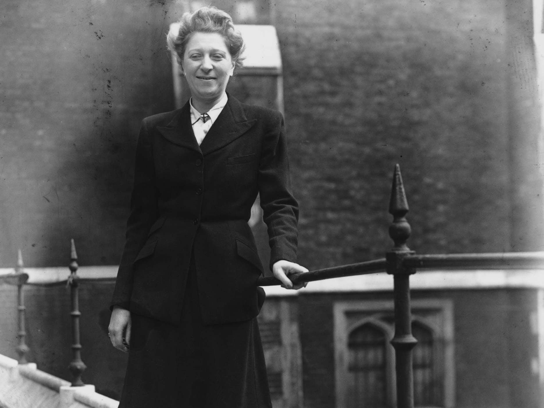 Lise De Baissac was awarded an MBE for her courage and initiative during the war