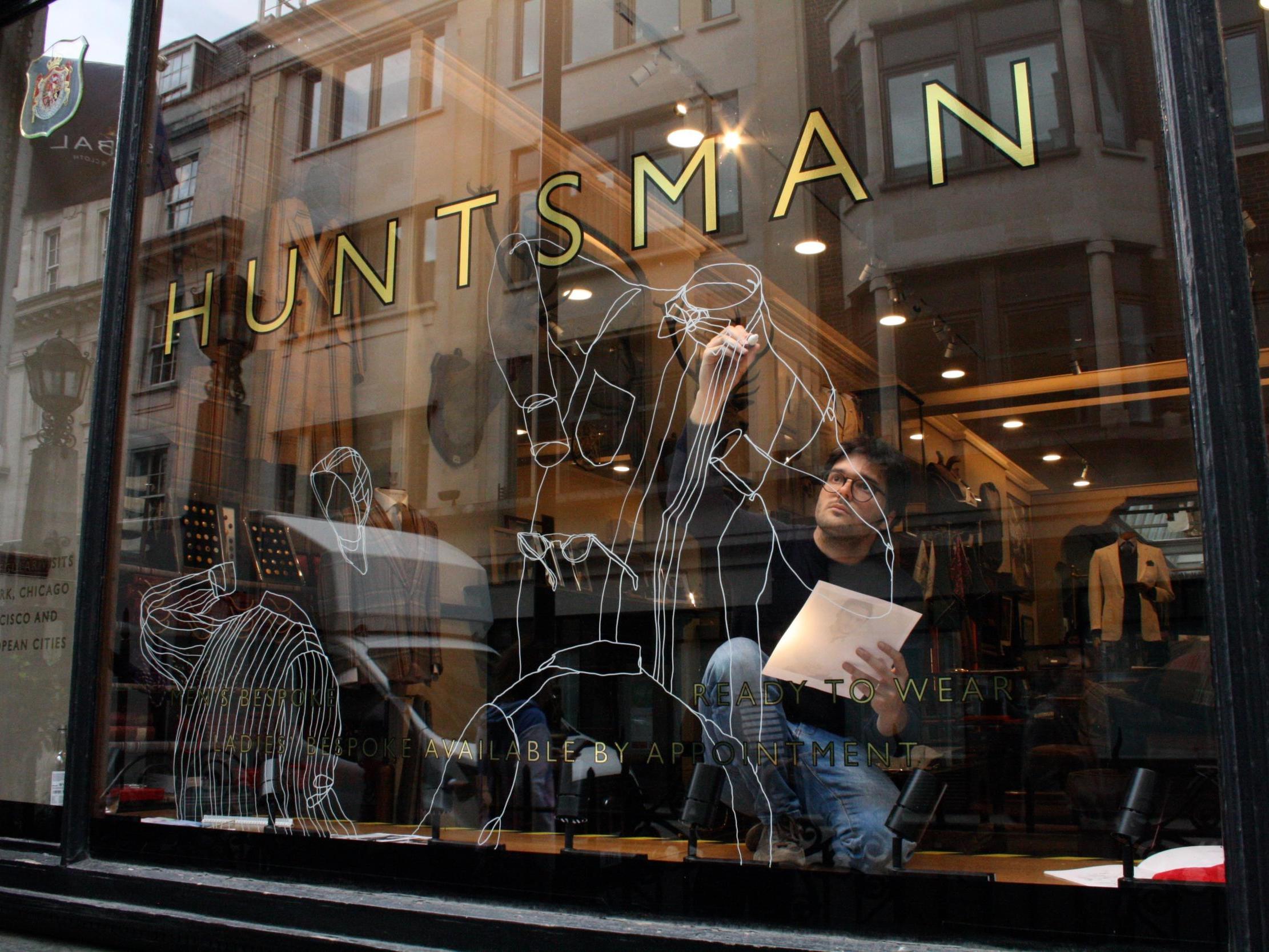 ARTIQ working with Huntsman, a men’s tailors located on the legendary Savile Row (ARTIQ)