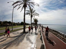 Adults in Spain allowed out to exercise for first time in seven weeks