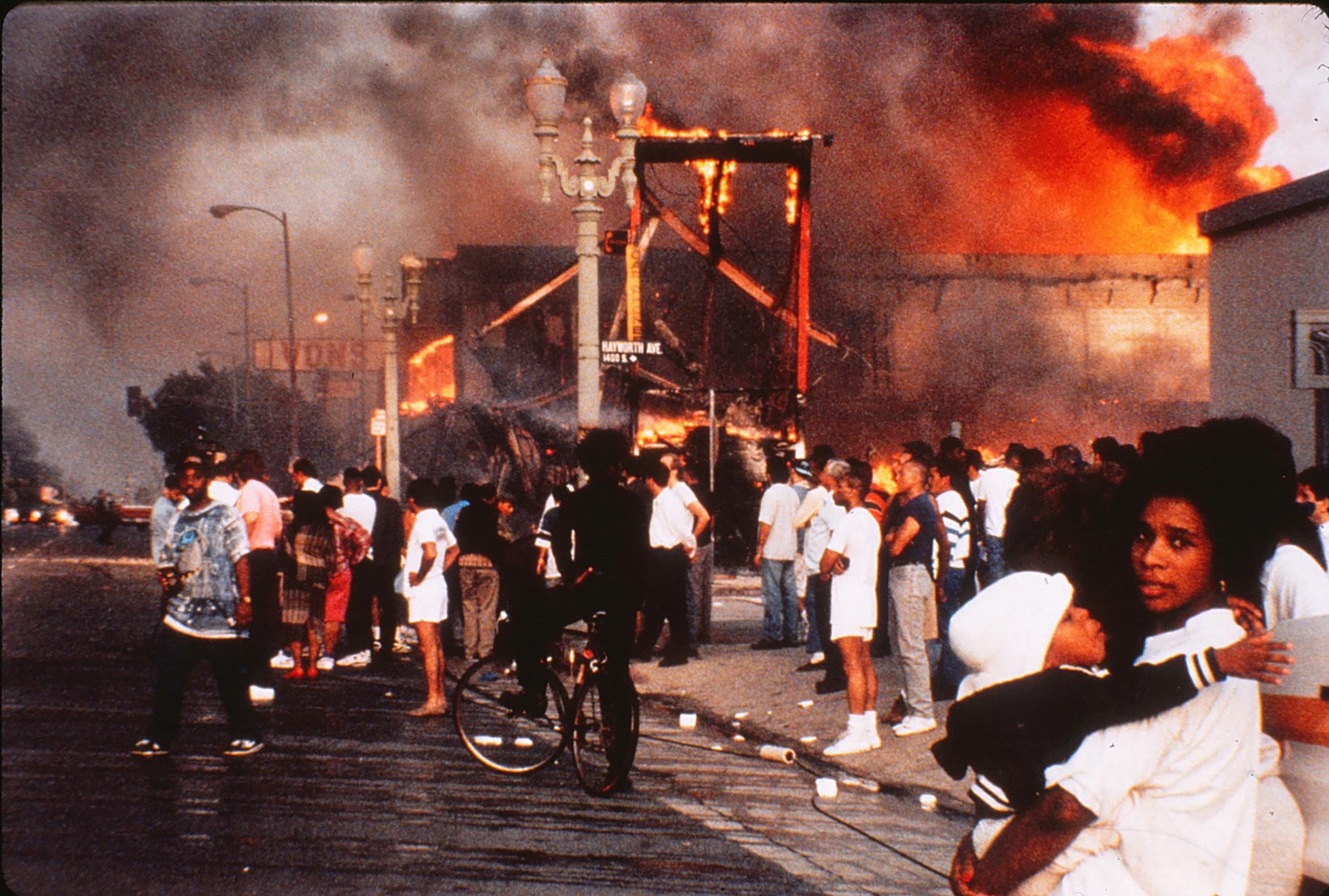 What Happened In The La Riots Of 1992 The Independent