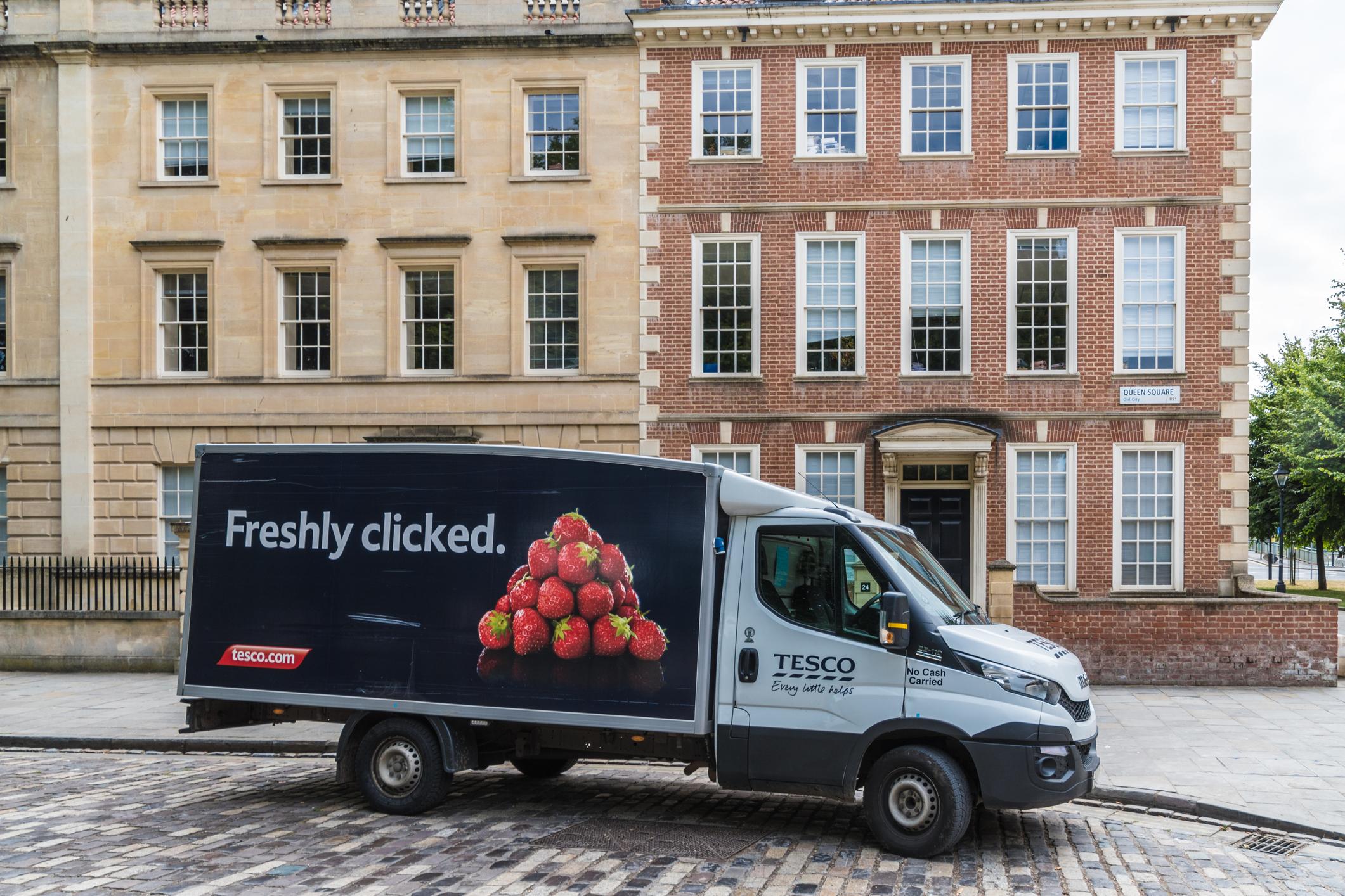 Tesco plans to hire more delivery drivers and pickers to support its growing online business