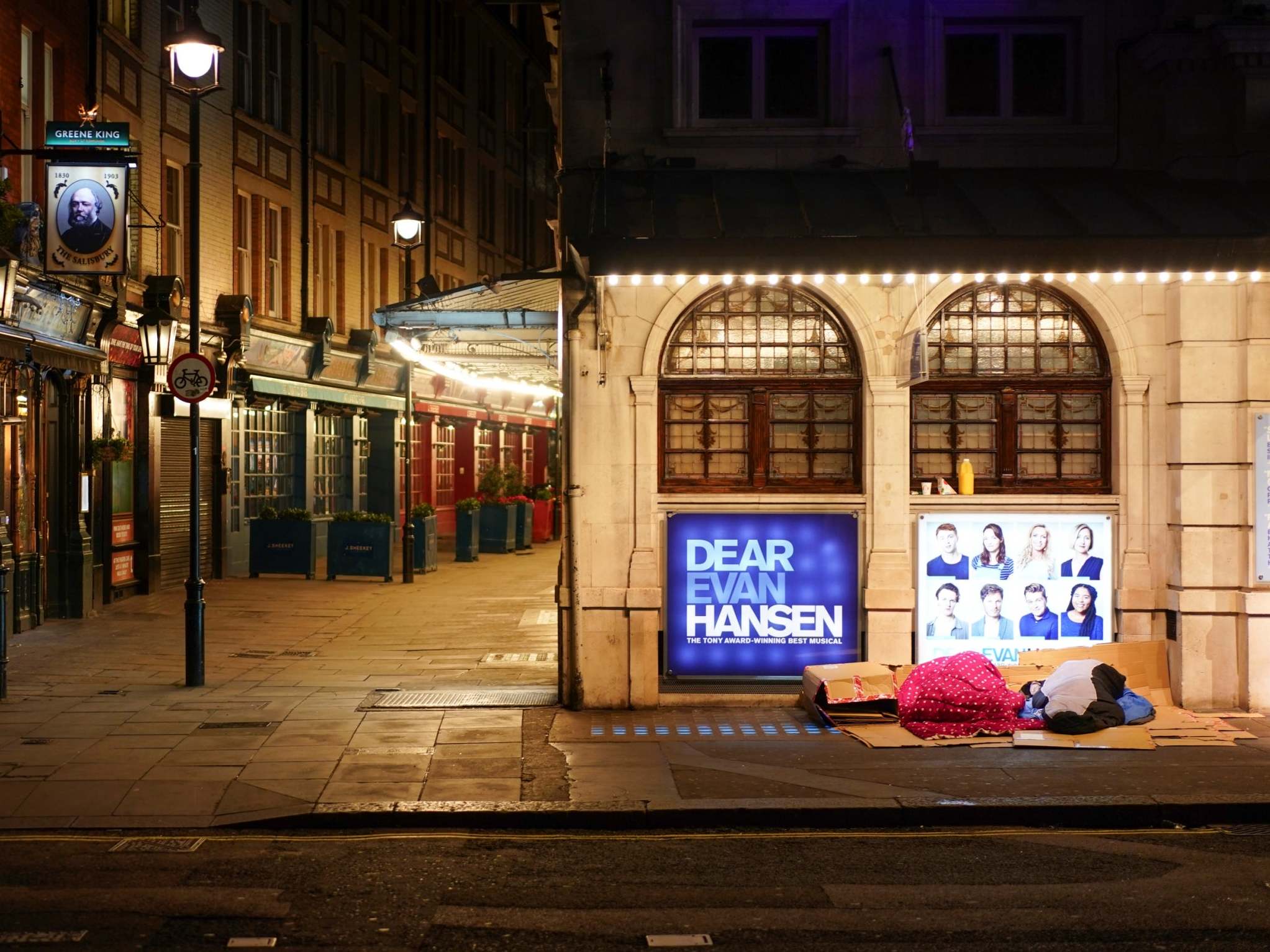 Homeless in London