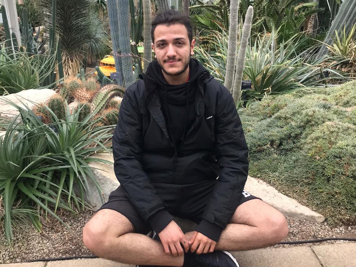 Nineteen-year-old Ali says he is finding it difficult to feed himself properly during the pandemic, as he is having to shop in local stores where food is more expensive and much of the charity support he previously relied on is no longer there