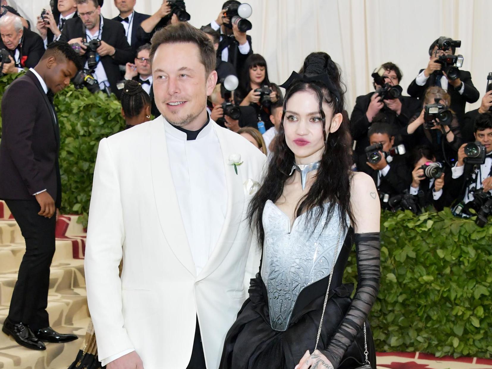 Elon Musk and Grimes welcome first baby together