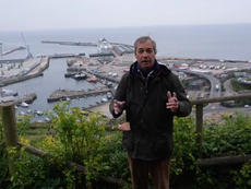 Farage ‘visited’ by police after travelling to Dover to make video