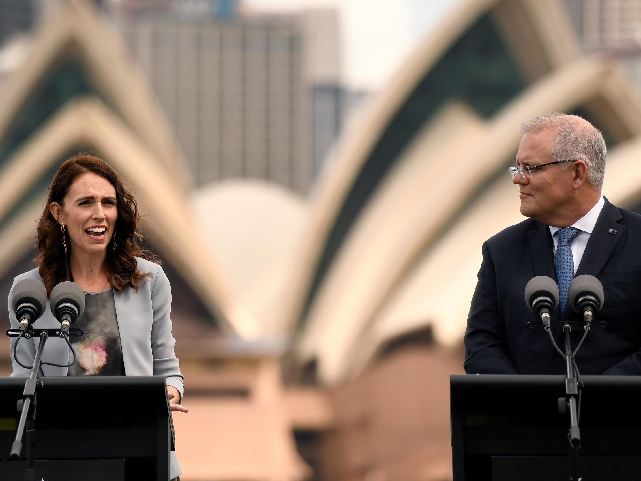 New Zealand agrees travel deal with Australia but won&apos;t open borders to tourists for &apos;a long time&apos;