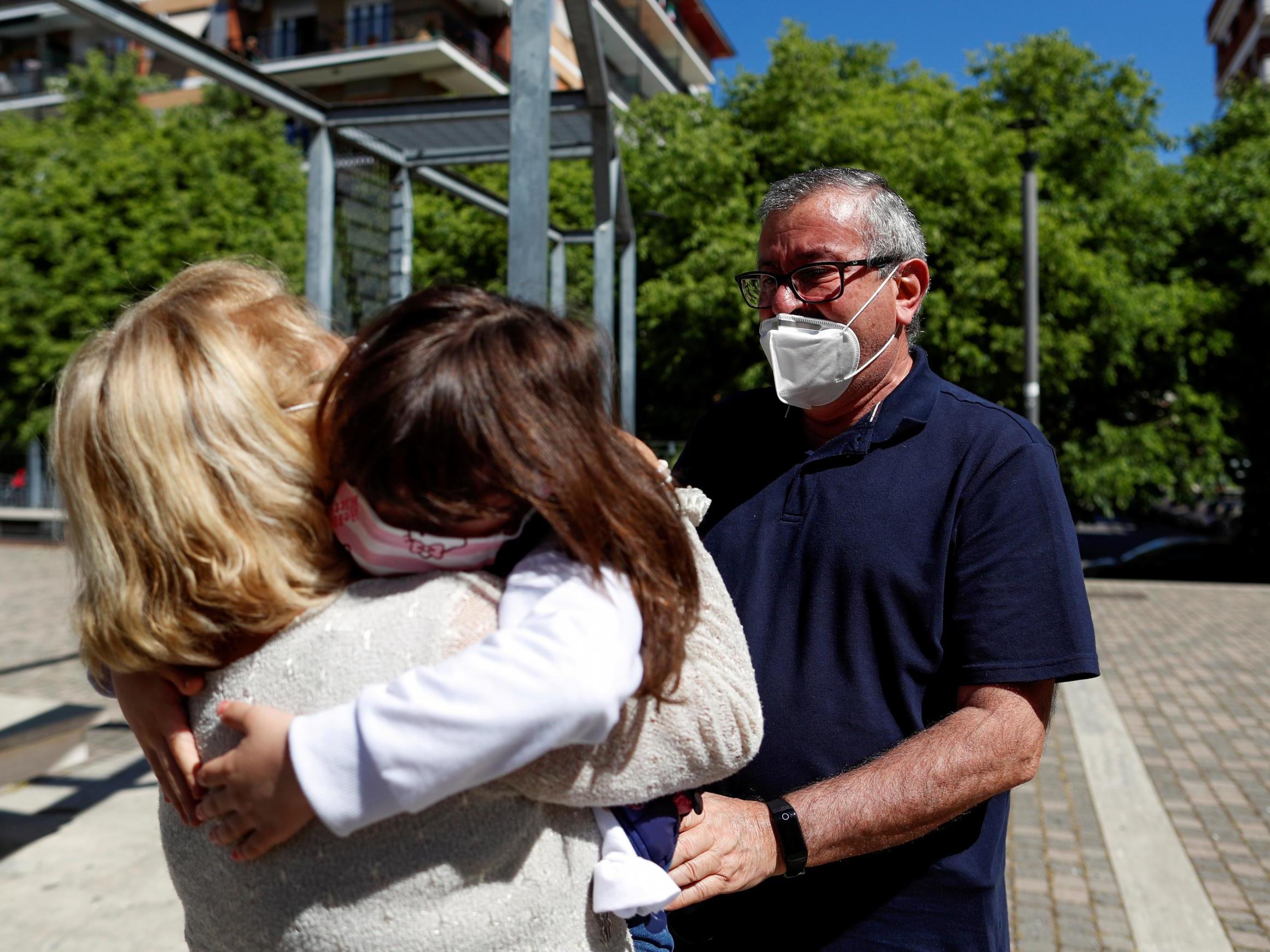 Coronavirus The Rules Grandparents Have To Follow Around The World The Independent Independent