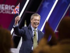 Farage is in the US in the ‘national interest’. Whose interests?