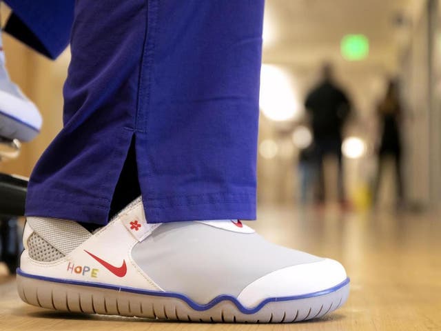 free nikes for health care workers