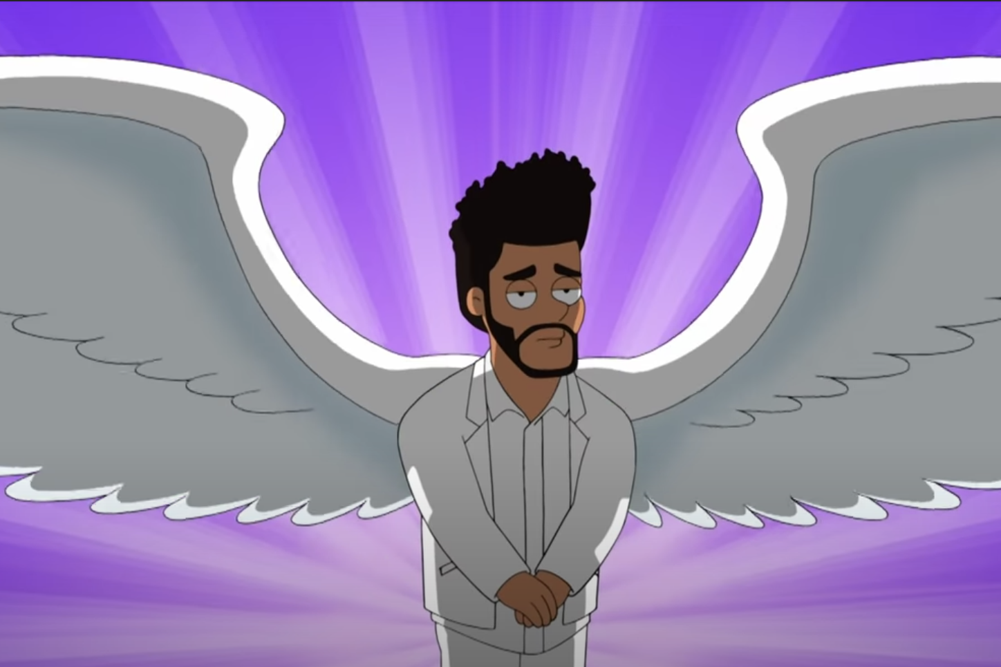 The Weeknd's cameo on 'American Dad!'.