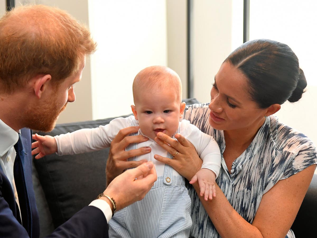 Royal Family Wishes Archie A Happy Birthday As Meghan And Harry S Son Turns One The Independent The Independent