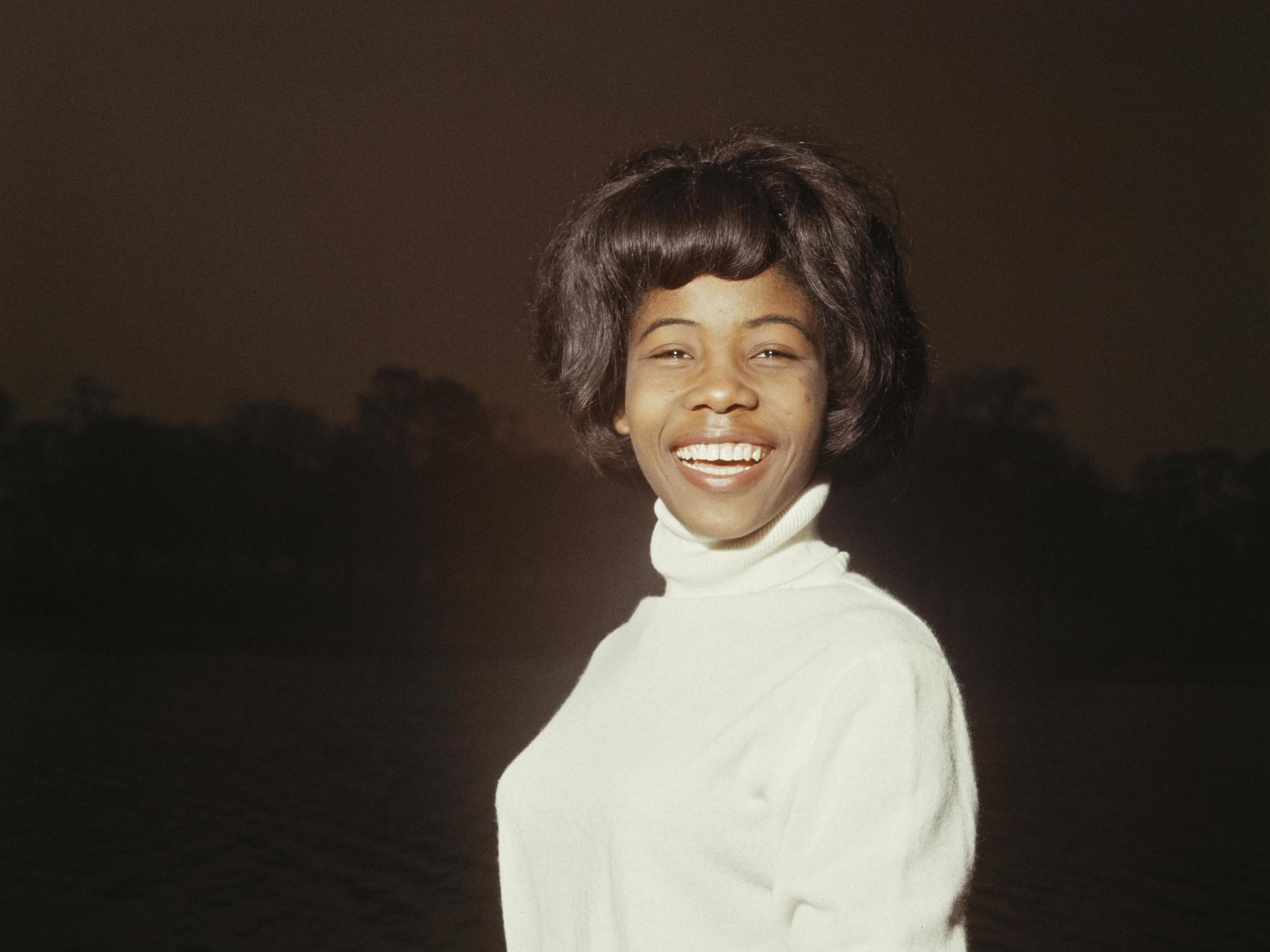 Jamaican singer and songwriter Millie Small, circa 1965