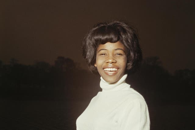 Jamaican singer and songwriter Millie Small, circa 1965