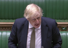 Johnson’s 200,000-test promise watered down by Downing Street