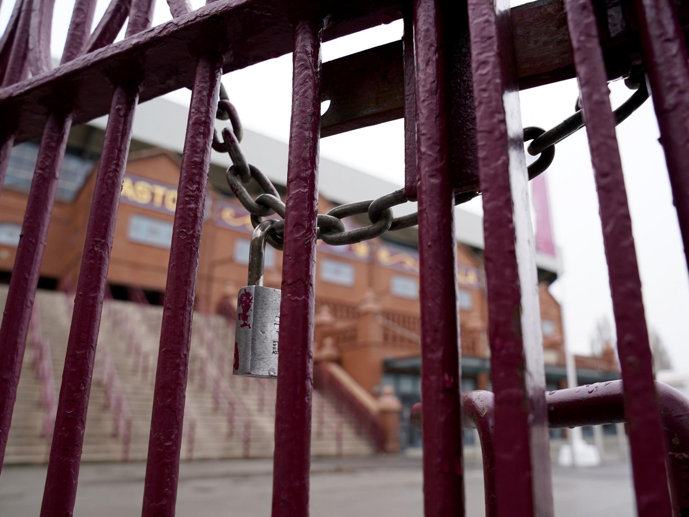 Aston Villa voice opposition to using neutral venues to complete Premier League season