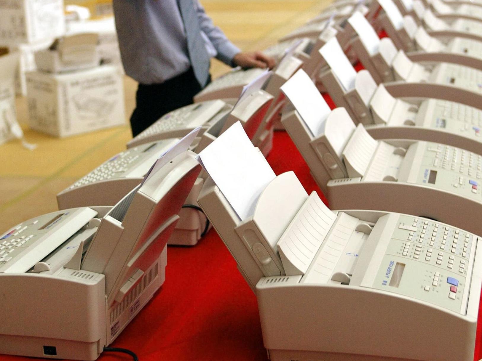 Many Japanese businesses and offices still rely on fax machines