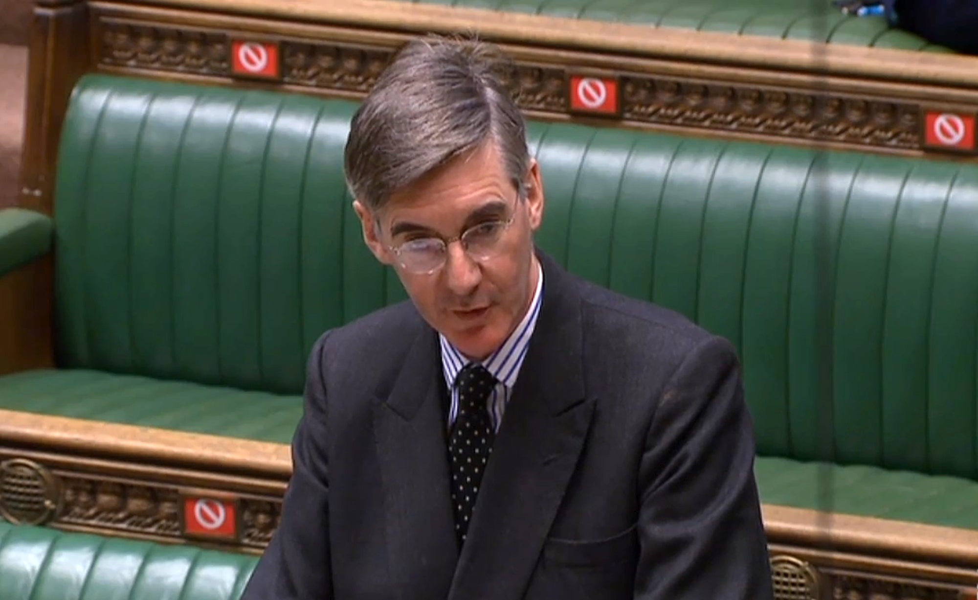 &apos;Perfectly legitimate&apos;: Rees-Mogg defends Hancock after he told Labour frontbencher and doctor to watch her &apos;tone&apos;