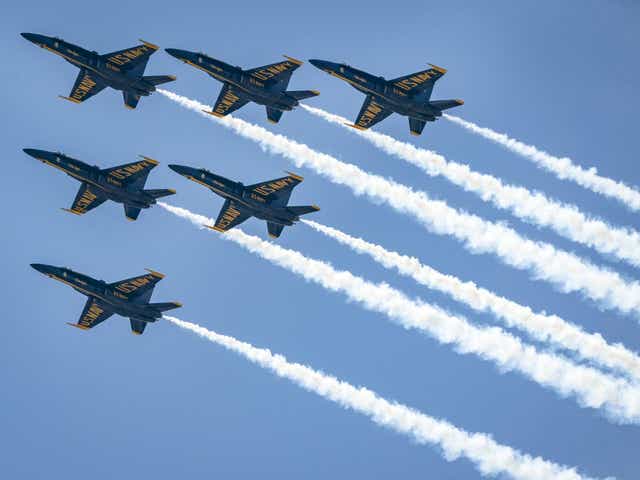 Related video: Blue Angels and Thunderbirds fly over NYC for healthcare workers 