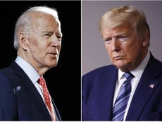 Polling shows Biden well ahead nationally, but not in key swing states