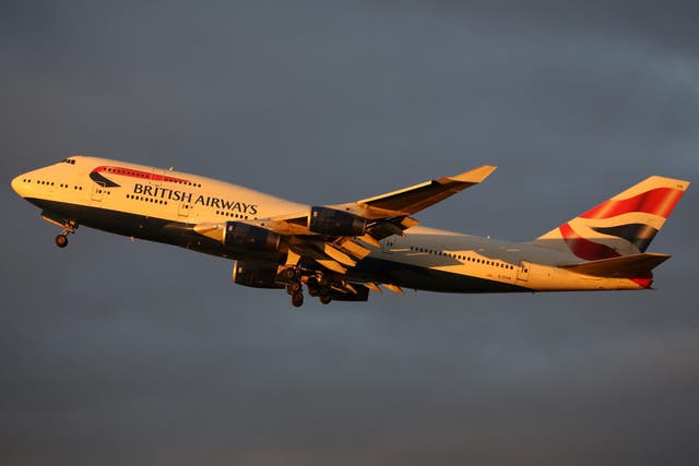 Sunset trip: British Airways and its rival, Virgin Atlantic, are grounding Boeing 747 aircraft.