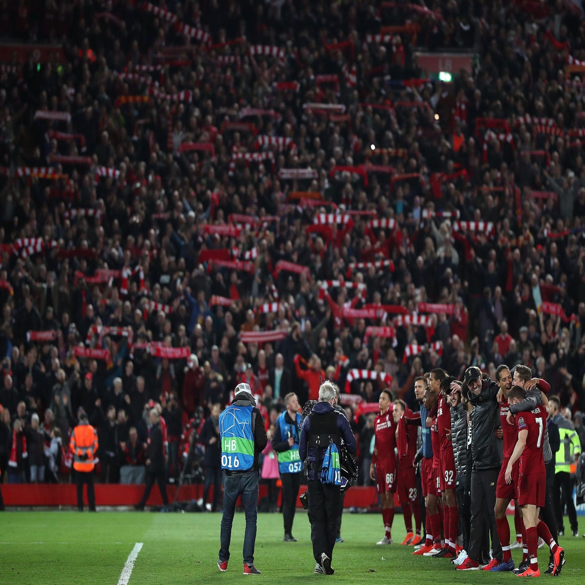 Anfield plays host to Champions League final rerun - Liverpool vs