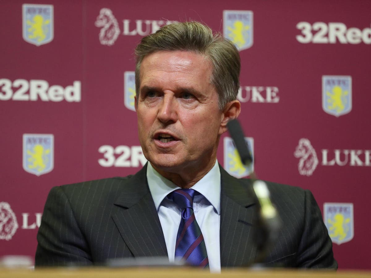 Premier League ‘nowhere near’ a plan to restart the season, Aston Villa chief claims