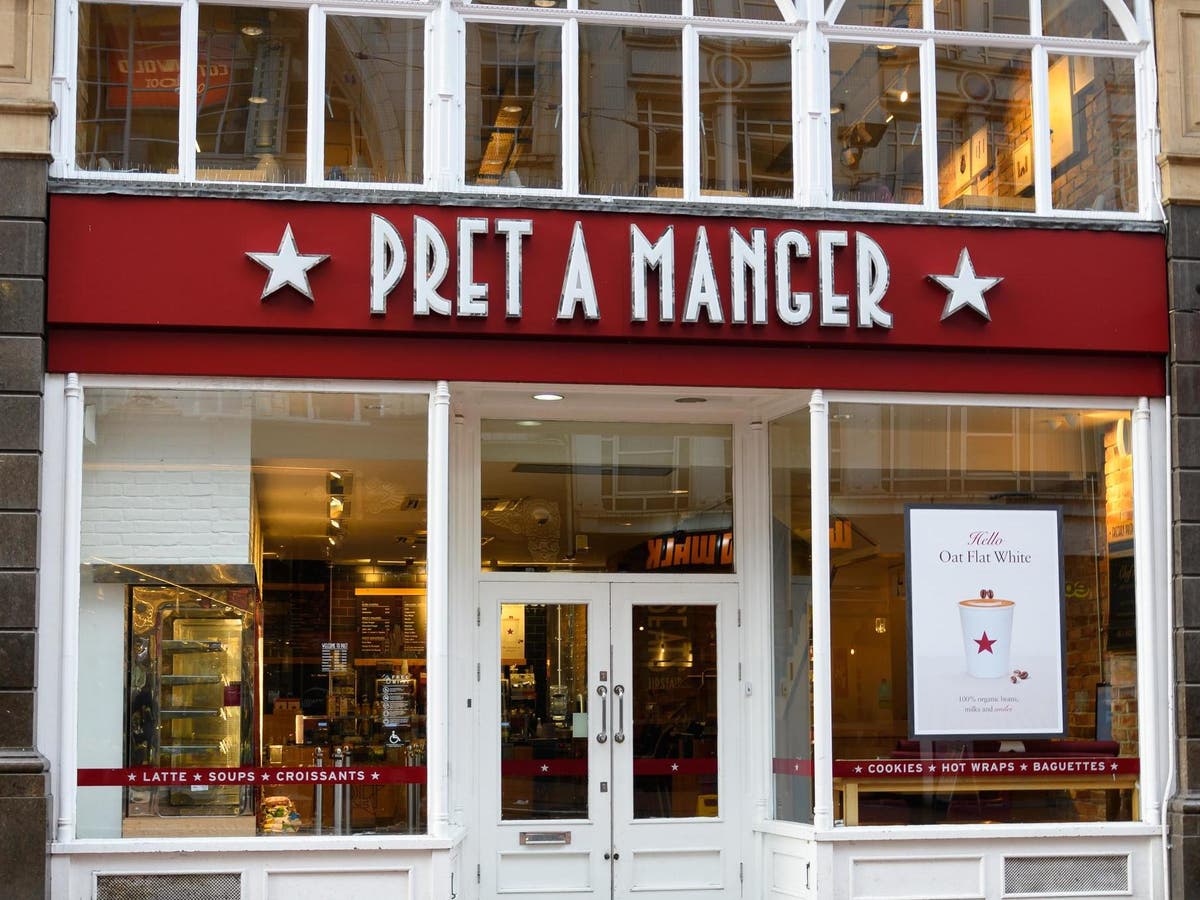 Pret to reopen a further 70 outlets across the UK | The Independent ...