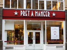 Pret to reopen a further 70 outlets across the UK