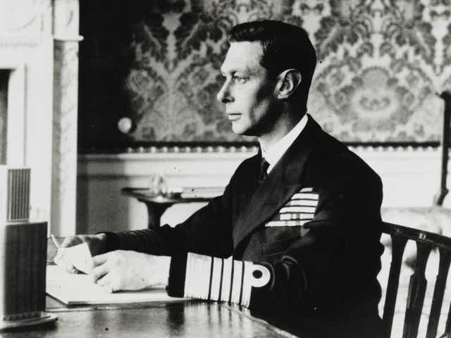 King George VI famously had difficulty with public speaking
