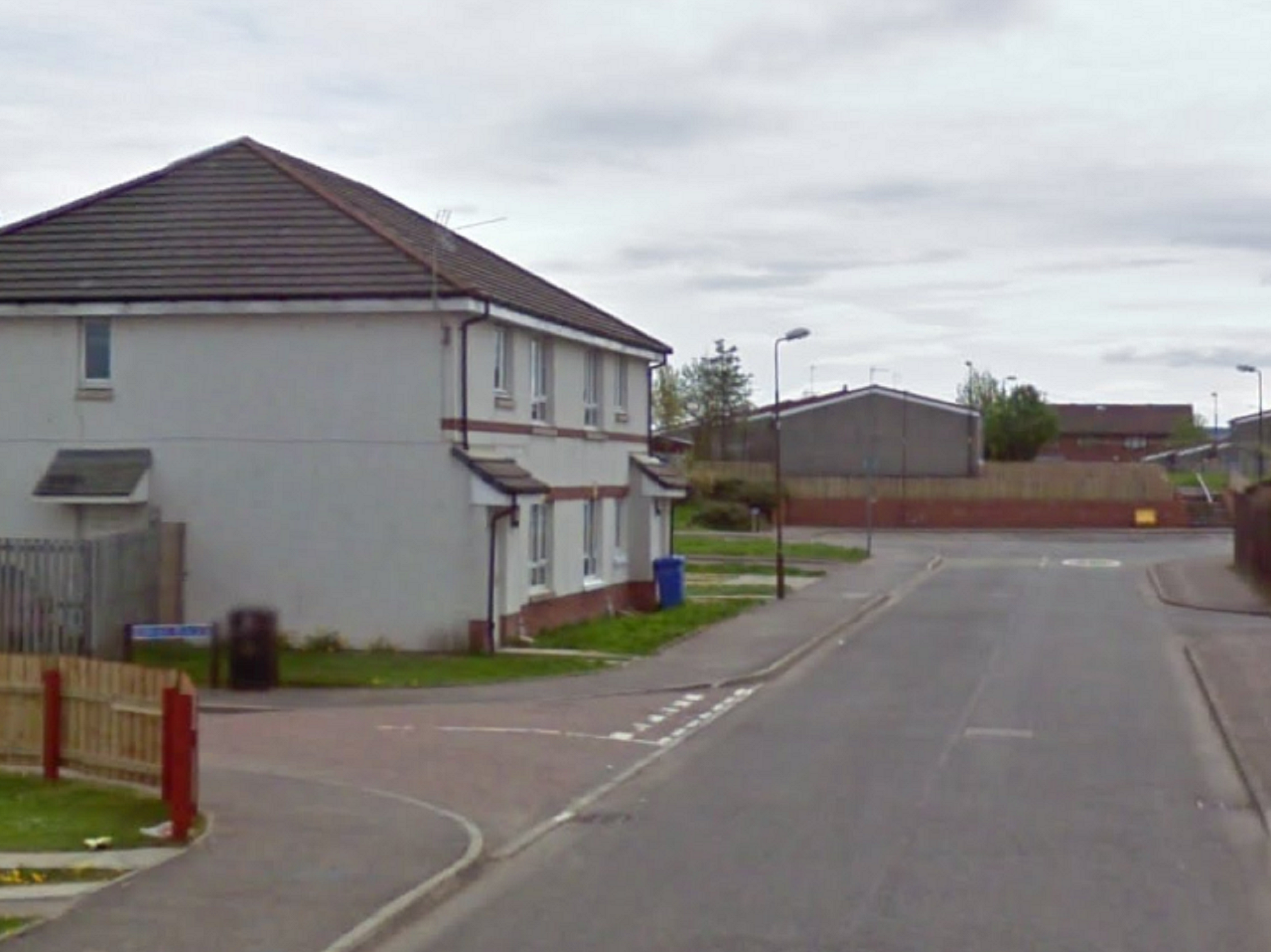 Police were called to Rowan Place shortly after 10pm following reports of a targeted attack