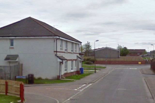 Police were called to Rowan Place shortly after 10pm following reports of a targeted attack