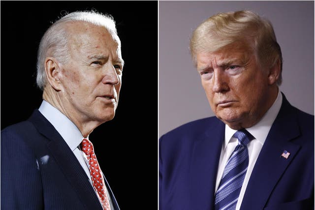 Forty-seven per cent of respondents to the poll from a group that supports Republican Governor Kemp said they support Mr&nbsp;Biden, compared to 46 per cent who said they support Mr Trump, well within the margin of error