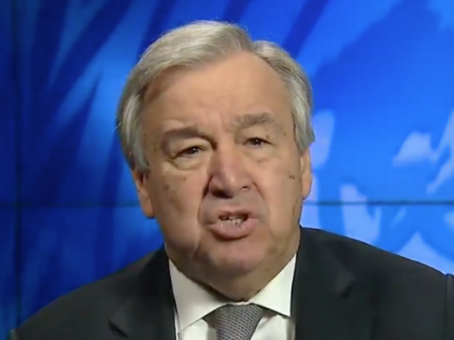 Antonio Guterres has called for an end to hate speech amid the coronavirus pandemic