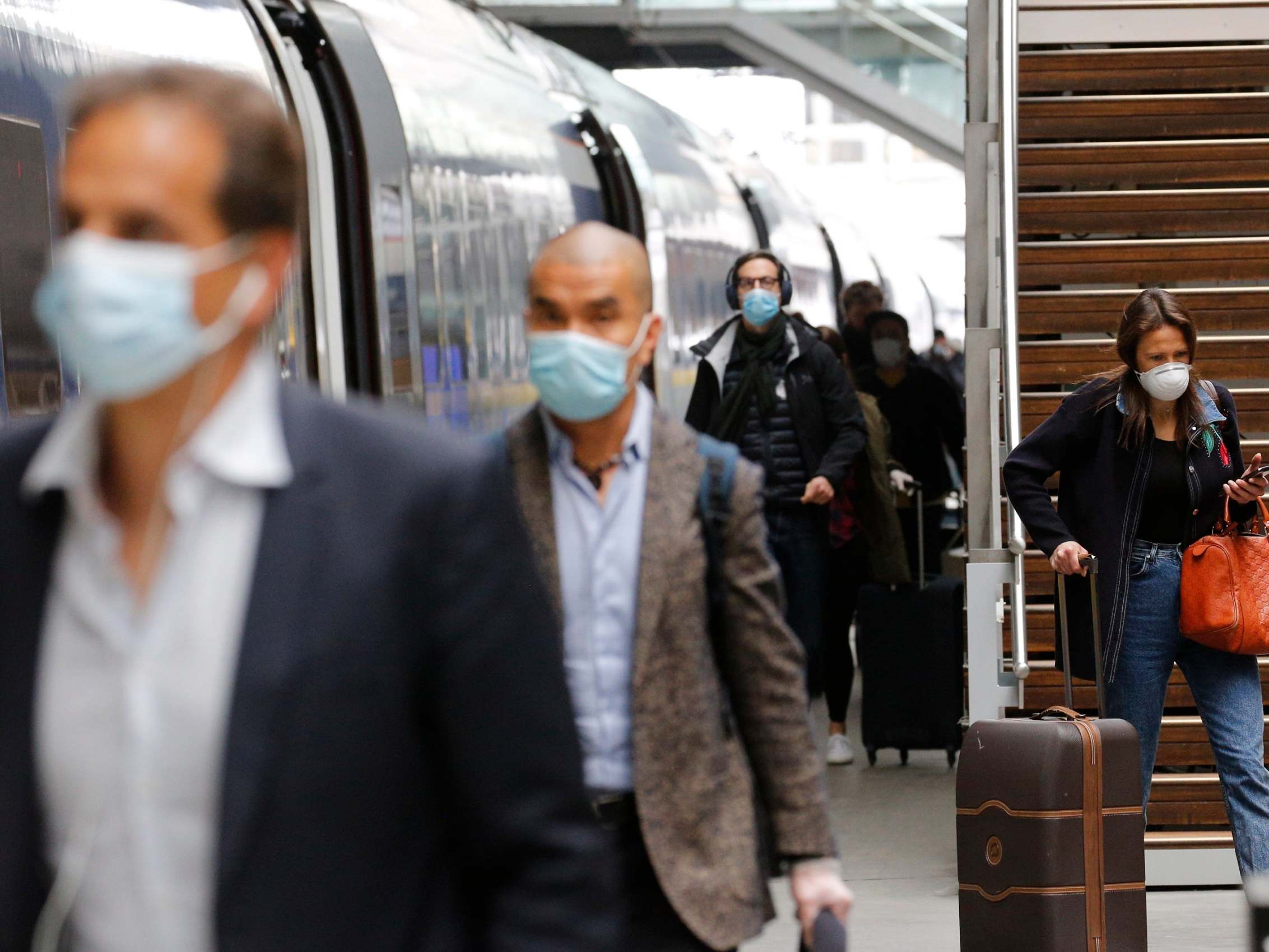 After my trip, I surveyed the masked pedestrians and passengers in Paris’s Gare du Nord