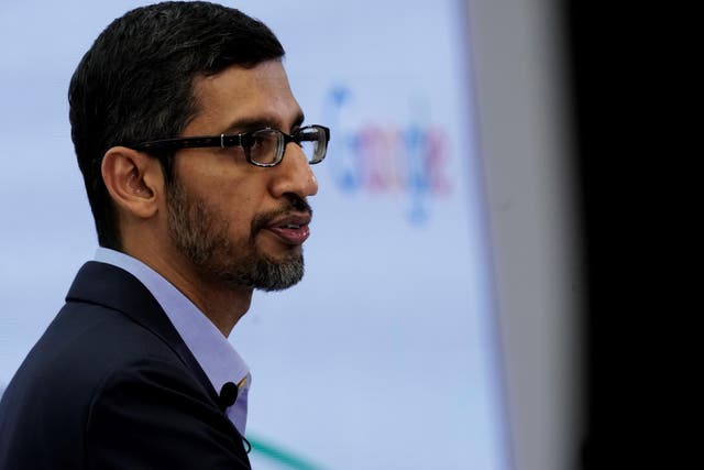 Google CEO Sundar Pichai spoke to staff on Thursday