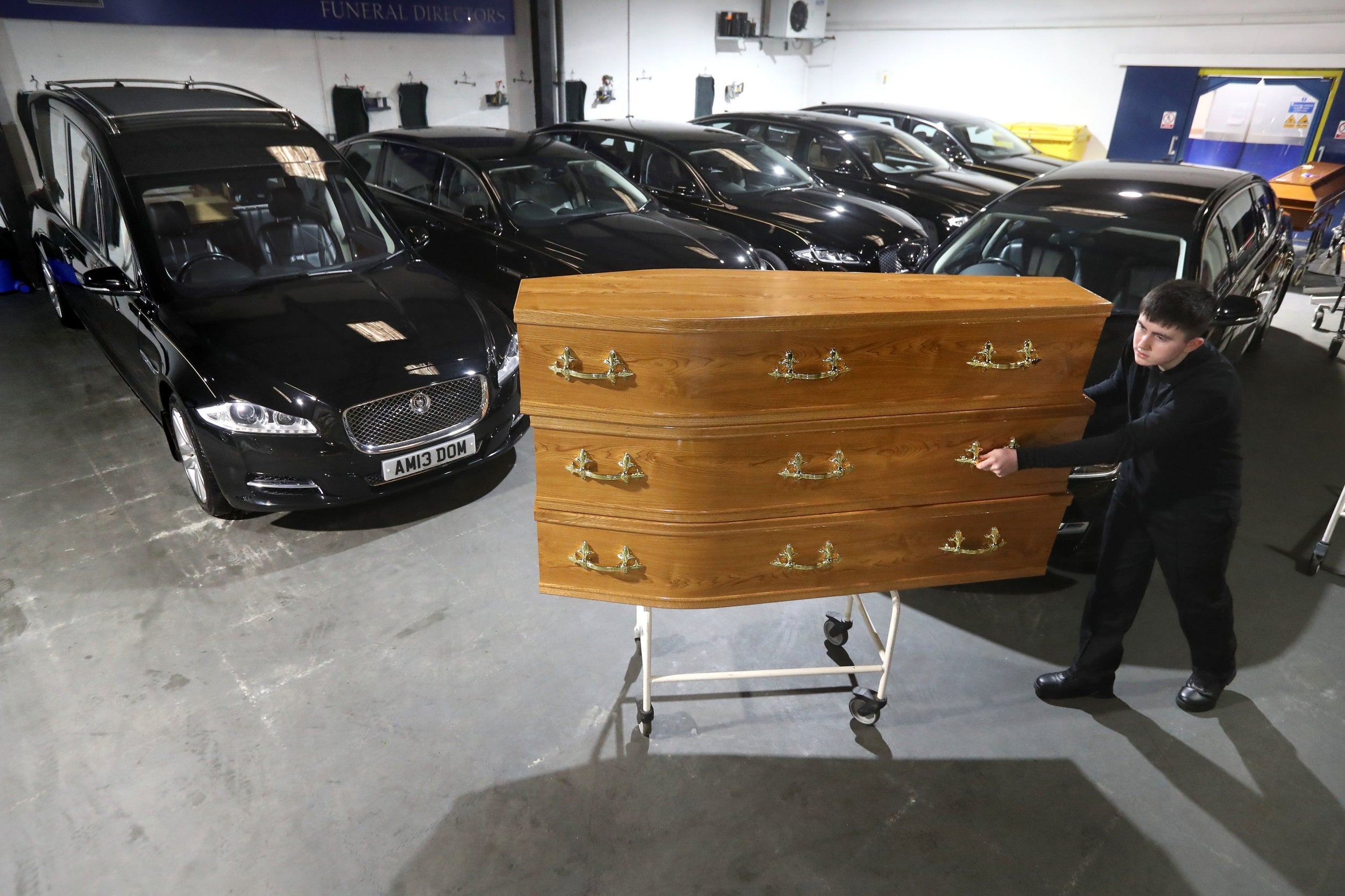 Some funeral directors are facing a backlog and are on the verge of running out of mortuary space