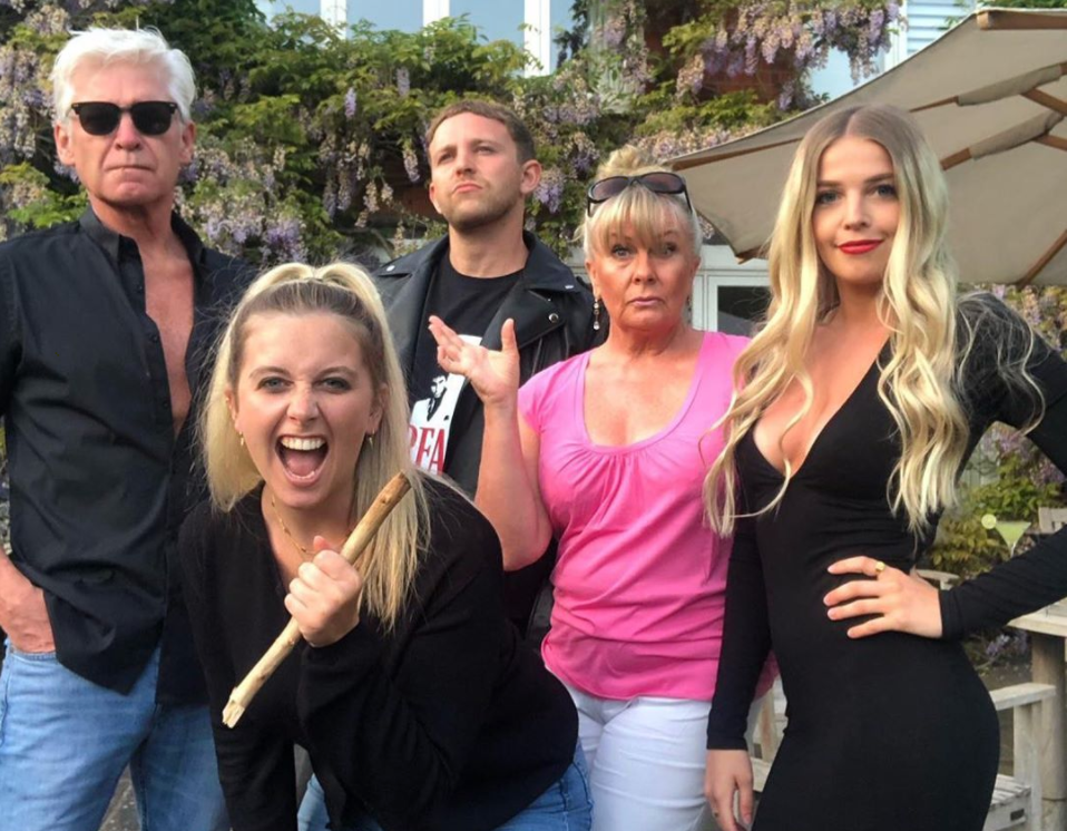 Phillip Schofield shares family photo during lockdown, appears to contradict reports he&apos;s moved out