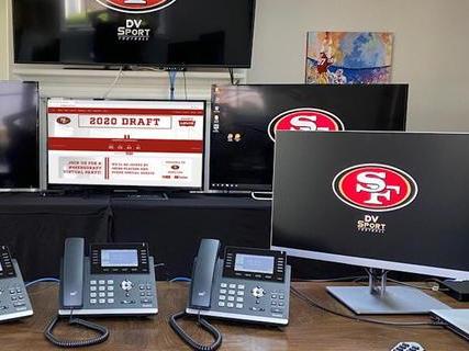 The NFL Draft saw teams' technology capabilities stretched to the limit
