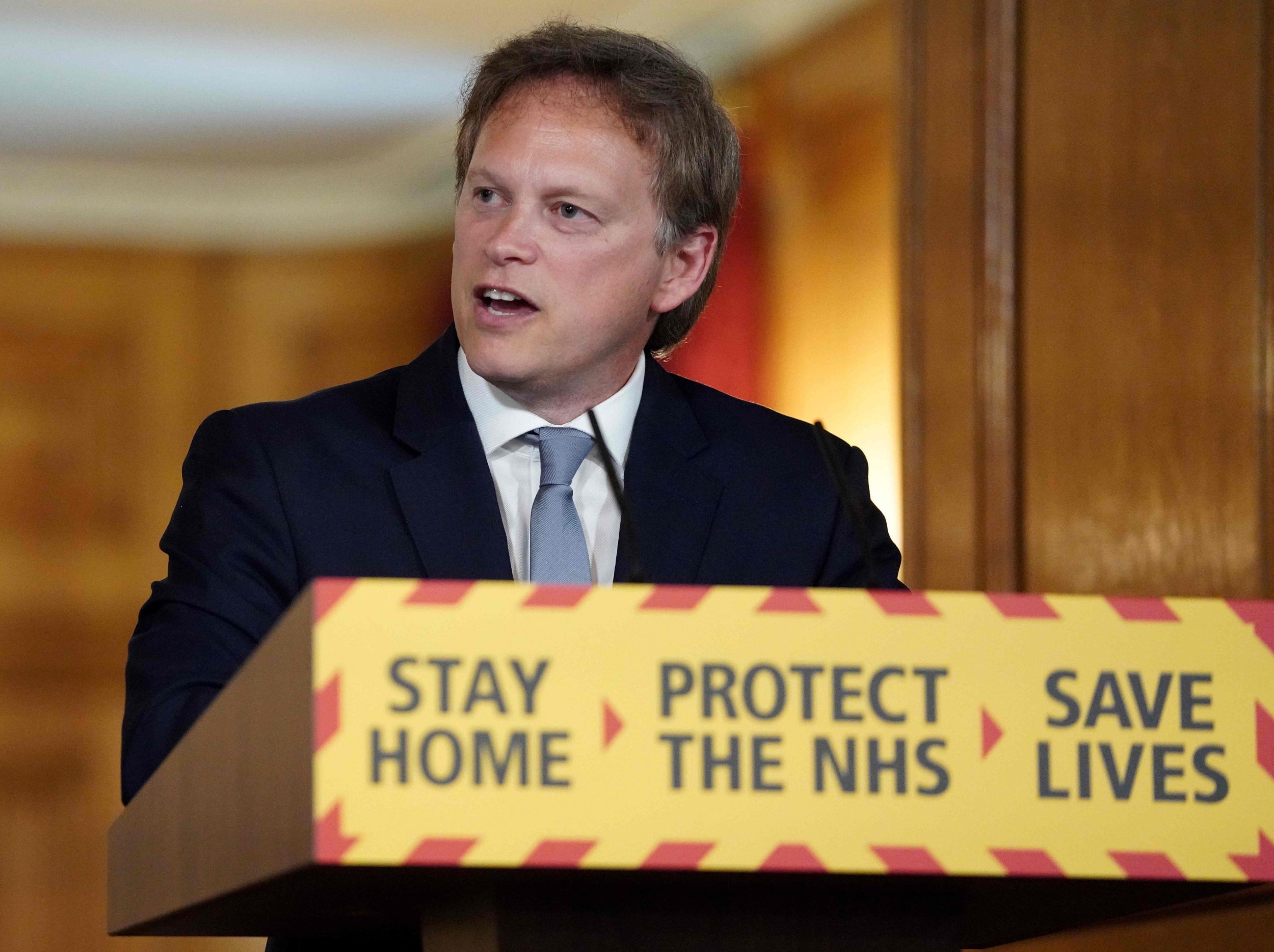 Coronavirus: Transport system will be reduced to just 10% capacity when full services resume due to social distancing, Grant Shapps warns